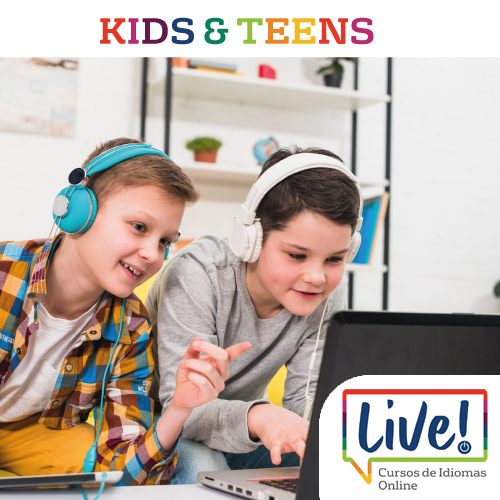 Kids & Teens - Live! Cursos de idiomas online